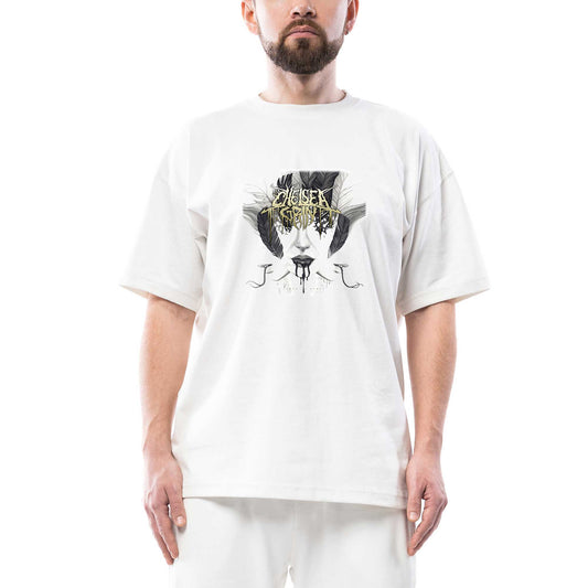 Chelsea Grin Ashes to Ashes Oversize Beyaz Tişört