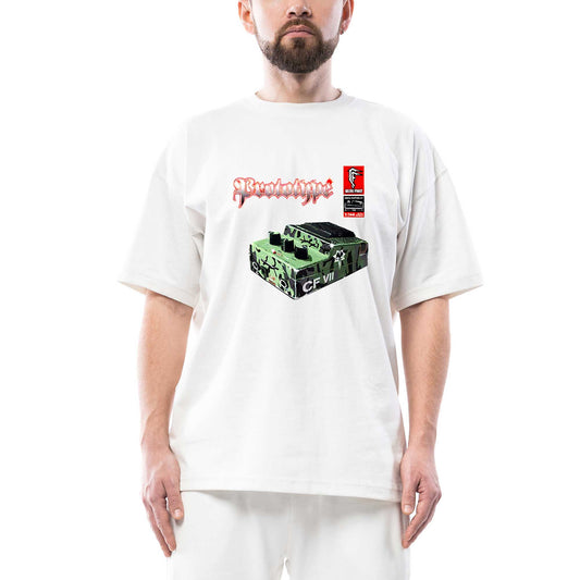 Celtic Frost Prototype Oversize Beyaz Tişört