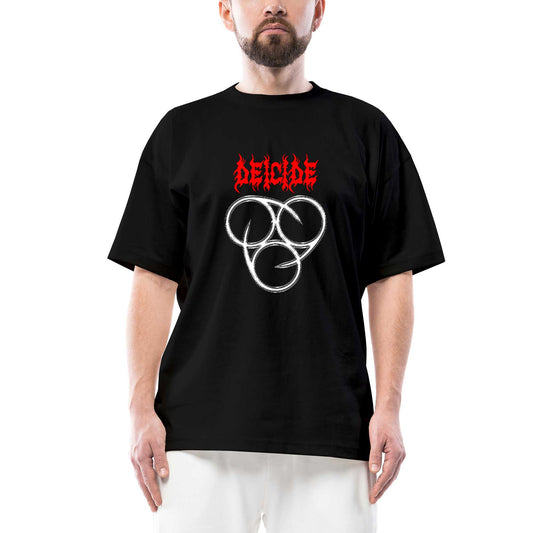 Deicide İnsineratehymn Oversize Siyah Tişört
