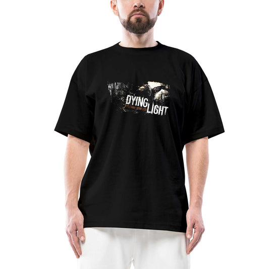 Dying Light 2 Good Night Oversize Siyah Tişört