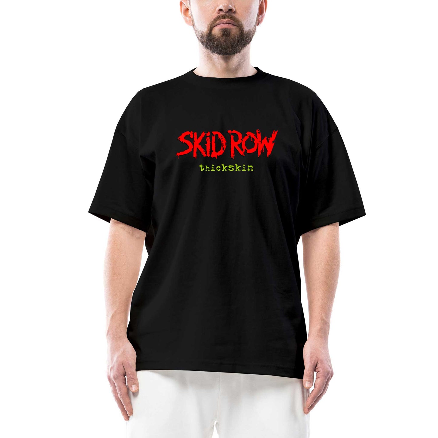 Skid Row Thickskin Oversize Siyah Tişört