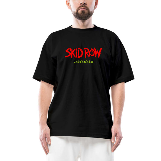 Skid Row Thickskin Oversize Siyah Tişört