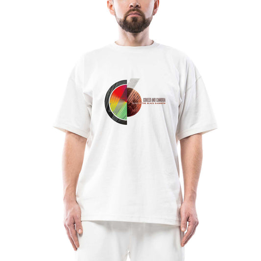 Coheed and Cambria Year of the Black Rainbow Oversize Beyaz Tişört