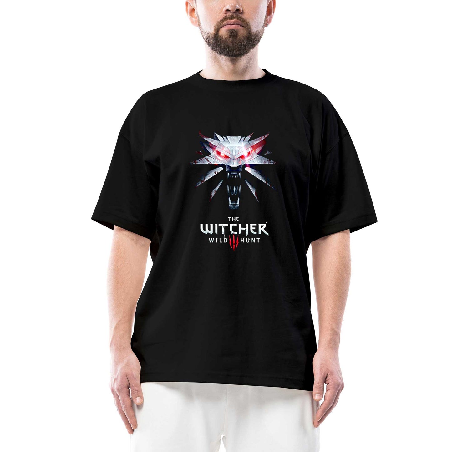 The Witcher Wild Oversize Siyah Tişört