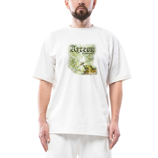 Ayreon The Human EquatIron Oversize Beyaz Tişört Oversize Beyaz Tişört