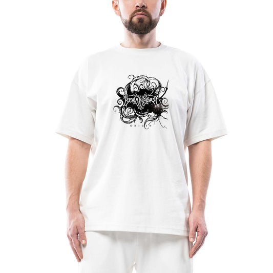 Borknagar Origin Oversize Beyaz Tişört