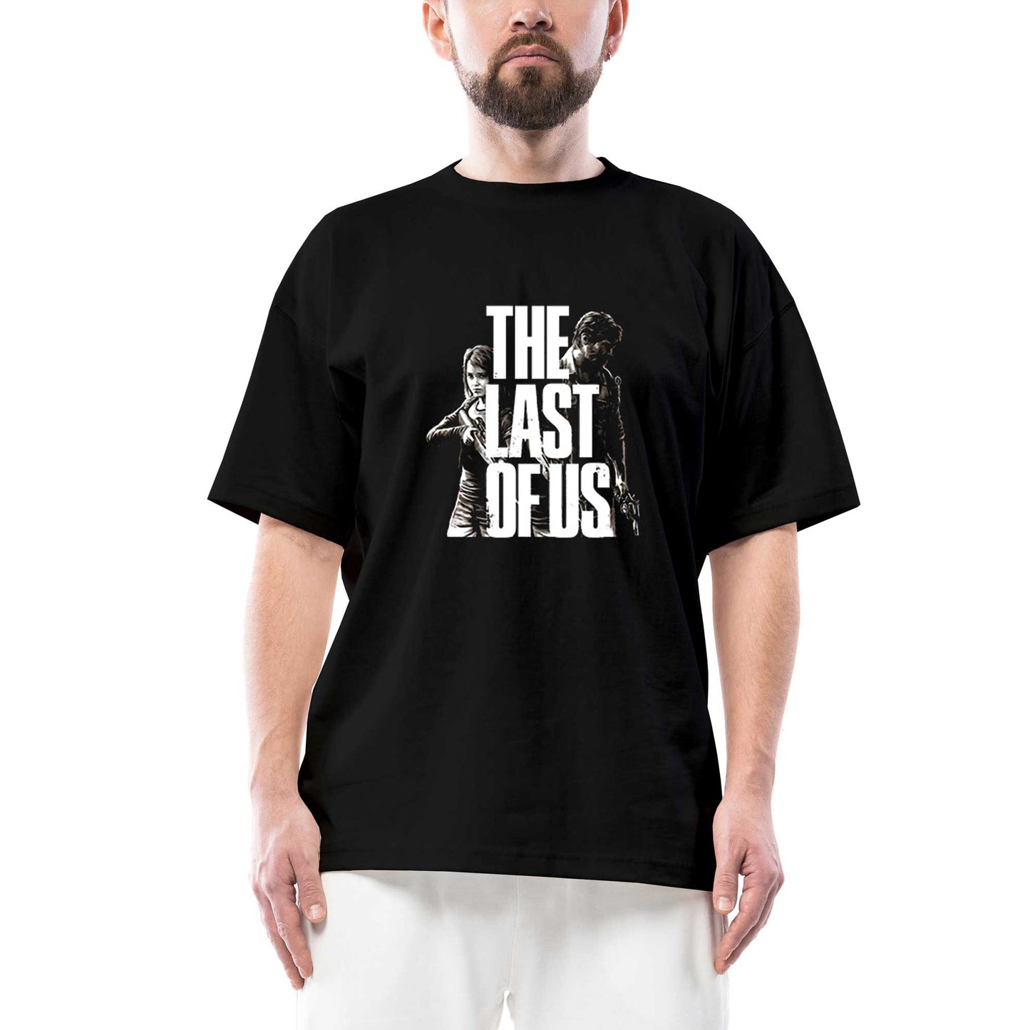 The Last Of Us 2 Apocalypse Oversize Siyah Tişört