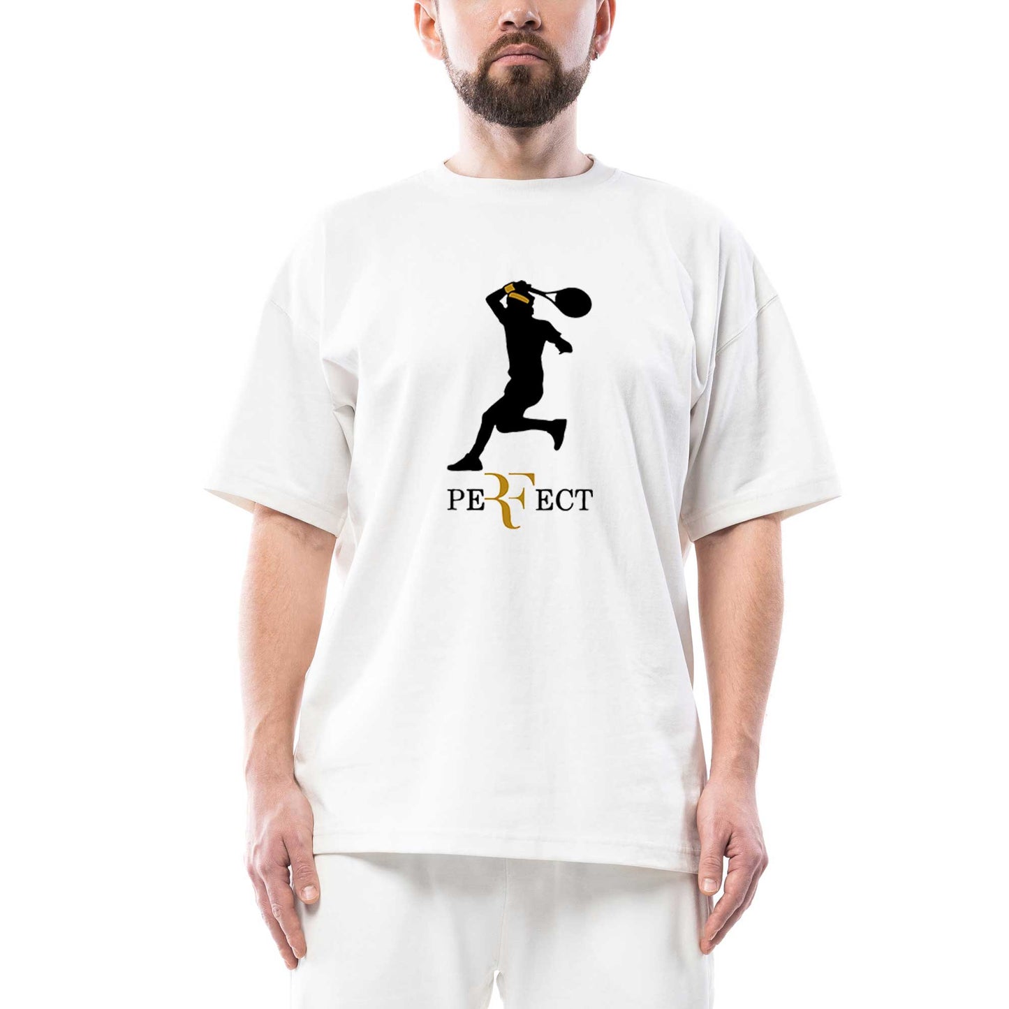 Rafael Nadal Perfect Oversize Beyaz Tişört