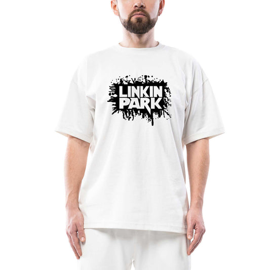 Linkin Park Underground Oversize Beyaz Tişört