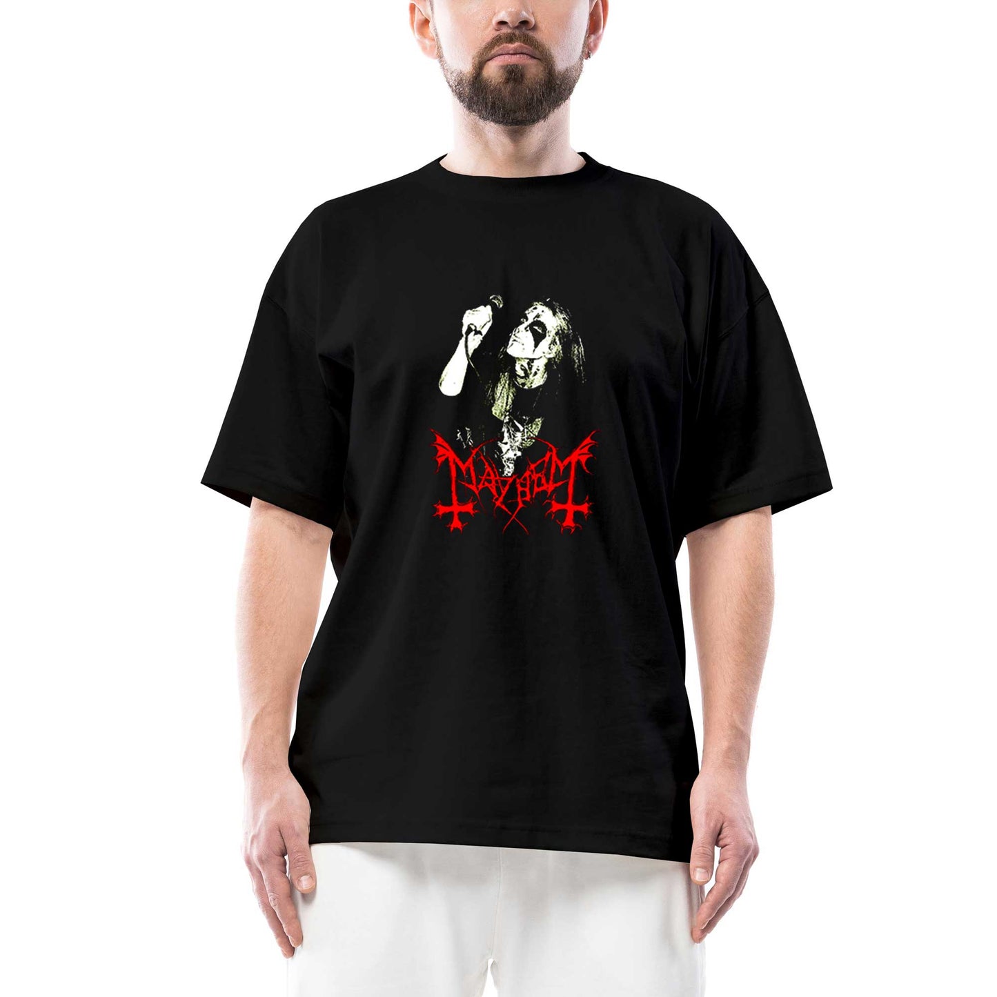 Mayhem Rotten Dead Oversize Siyah Tişört