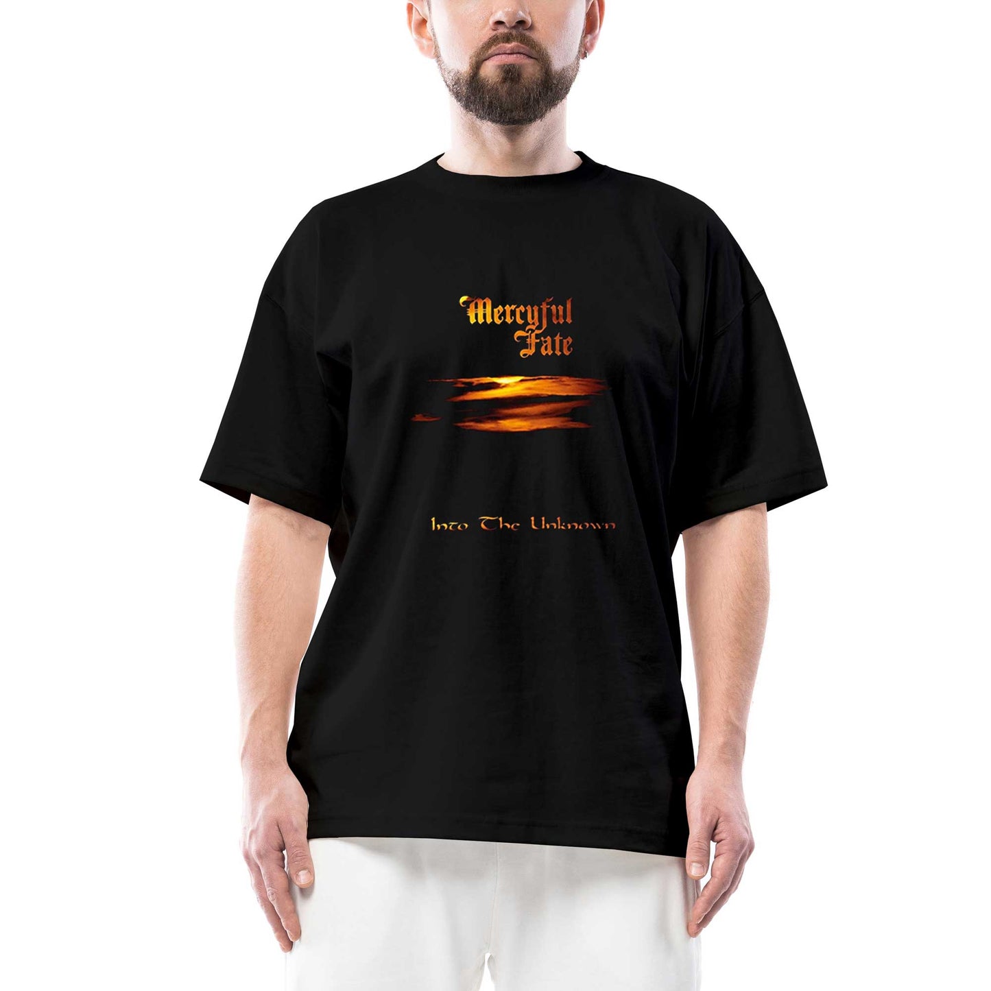 Mercyful Fate Into The Coven Oversize Siyah Tişört