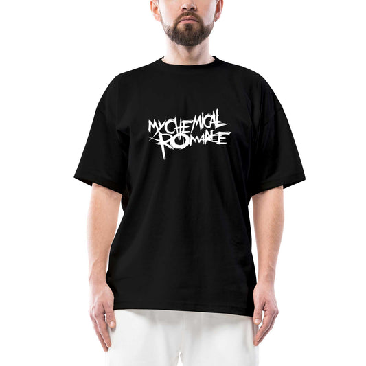 My Chemical Romance Logo Oversize Siyah Tişört