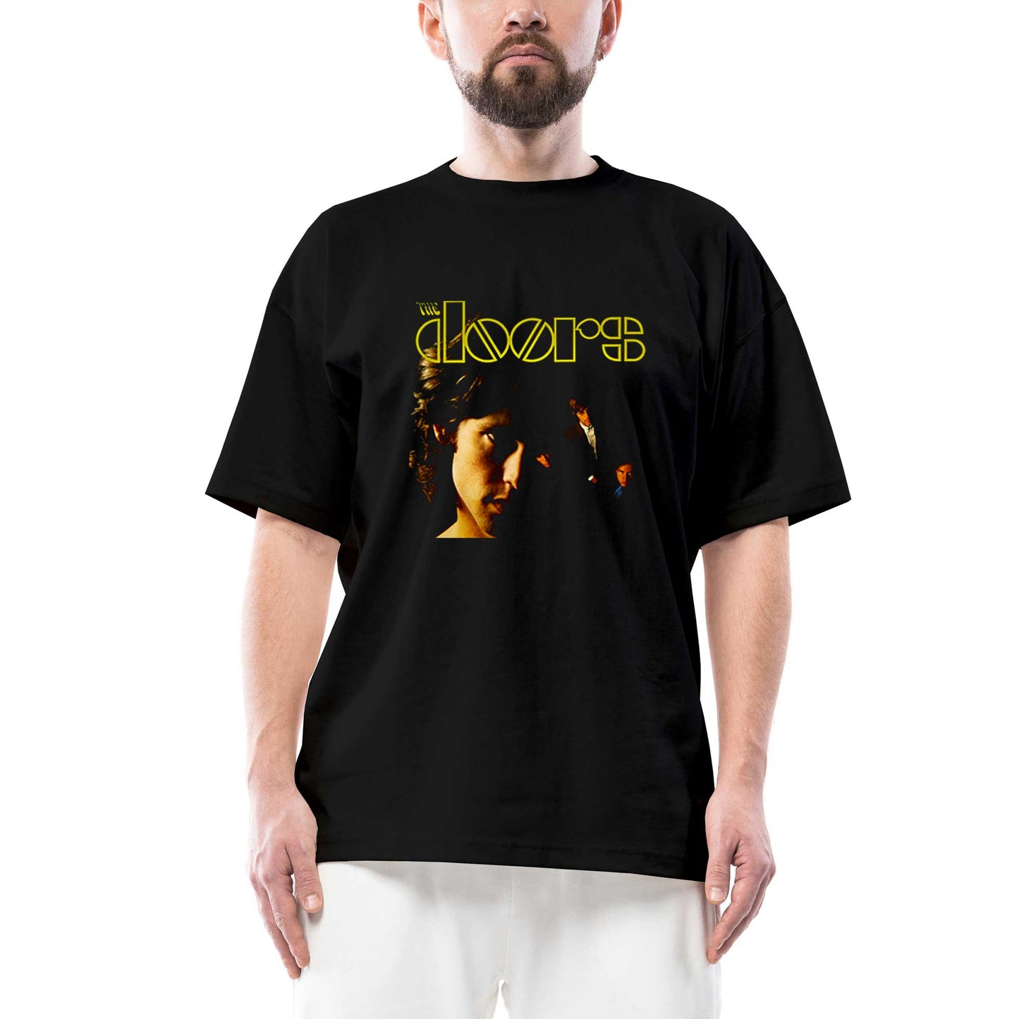 The Doors The Doors Oversize Siyah Tişört
