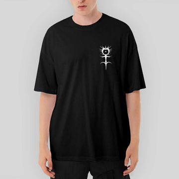 Ghostemane Logo Oversize Siyah Tişört