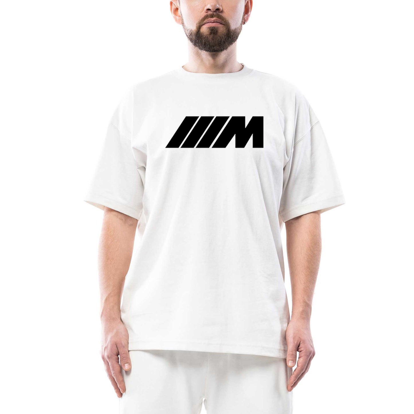 BMW M Power Black Oversize Beyaz Tişört