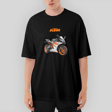 KTM 125 FRR Oversize Siyah Tişört