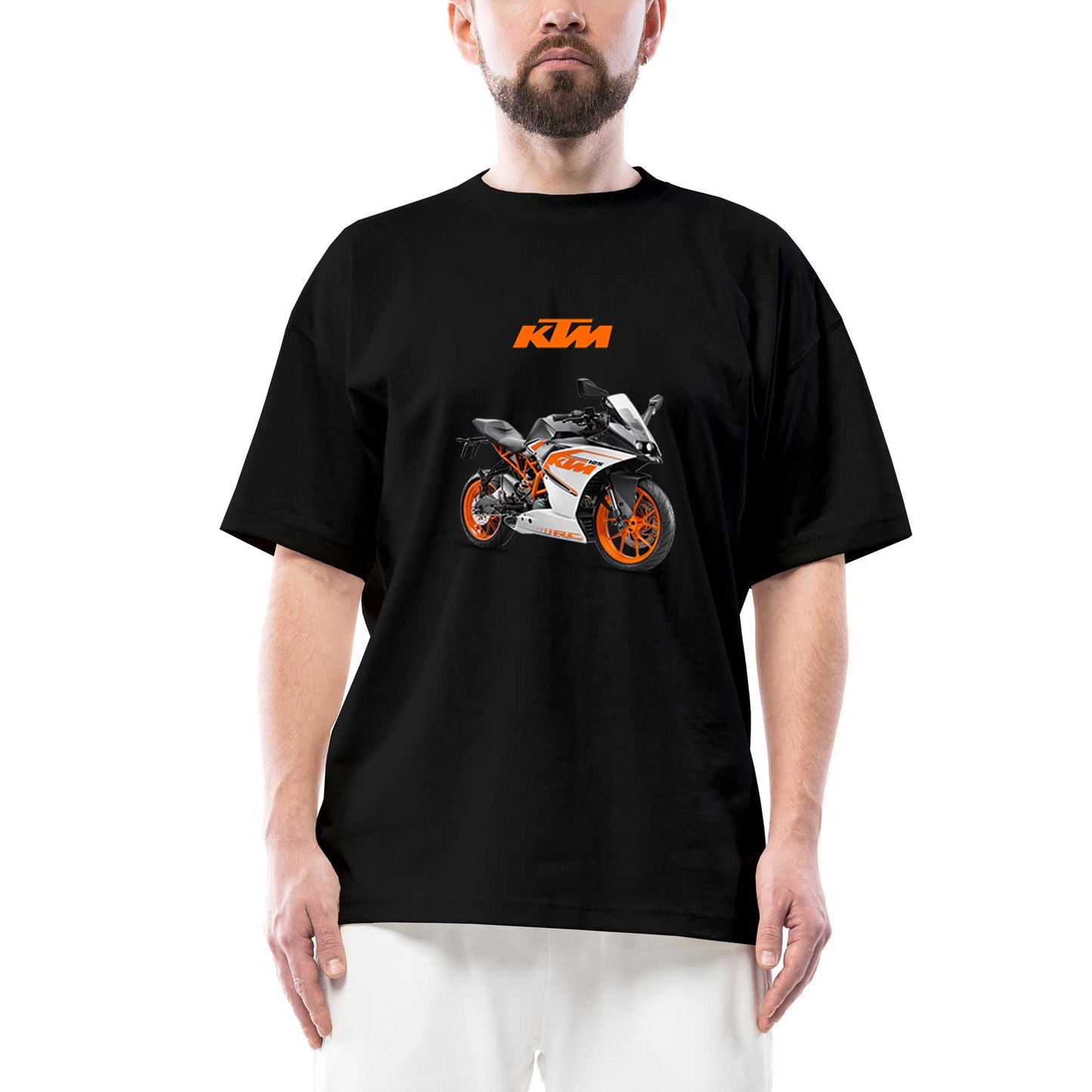 KTM 125 FRR Oversize Siyah Tişört