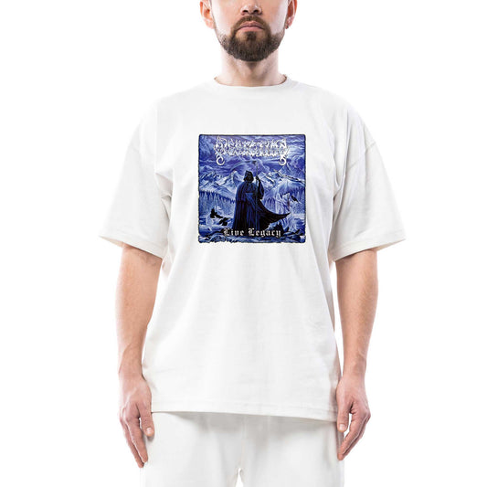 Dissection Live Legacy Oversize Beyaz Tişört