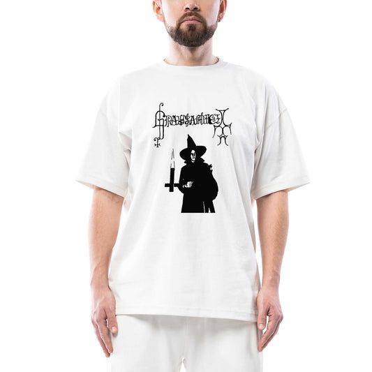 Grausamkeit Satan's Addicktion Oversize Beyaz Tişört