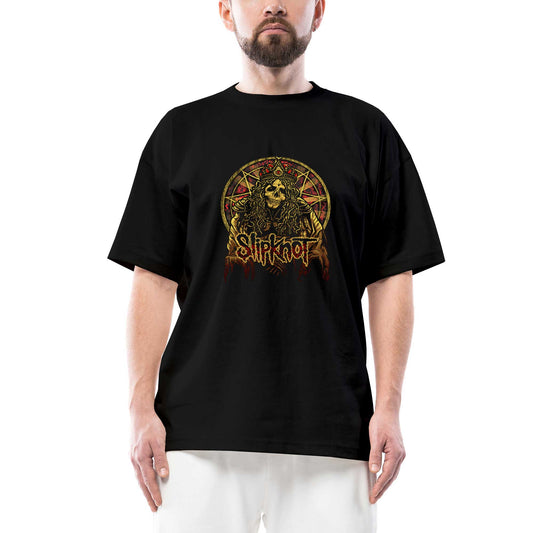 Slipknot King Oversize Siyah Tişört