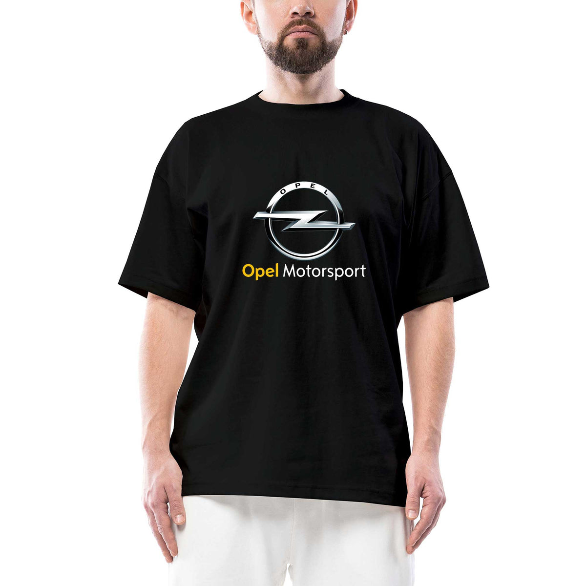 Opel Motorsport Oversize Siyah Tişört