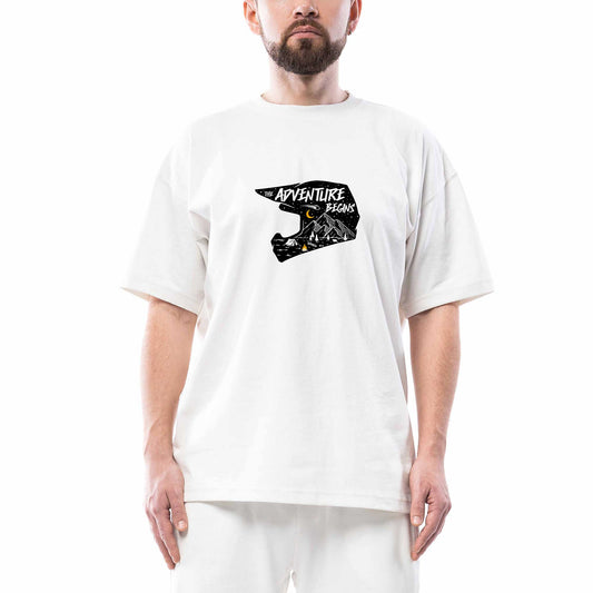 The Adv Entura Begins Oversize Tişört