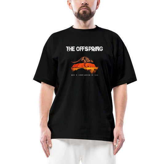 The Offspring Raw & Down Siyah Oversize Tişört