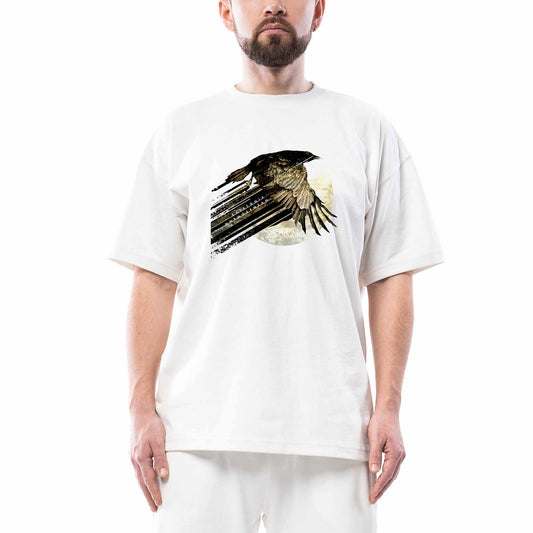 Katatonia Mnemosynean Beyaz Oversize Tişört