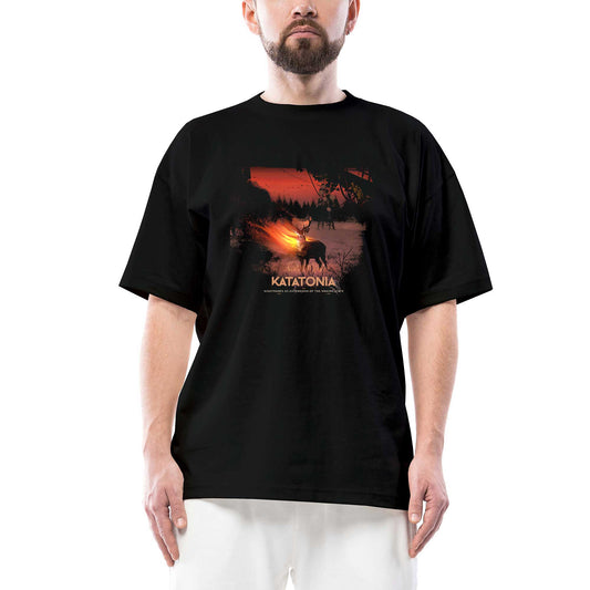 Katatonia Nightmares Siyah Oversize Tişört