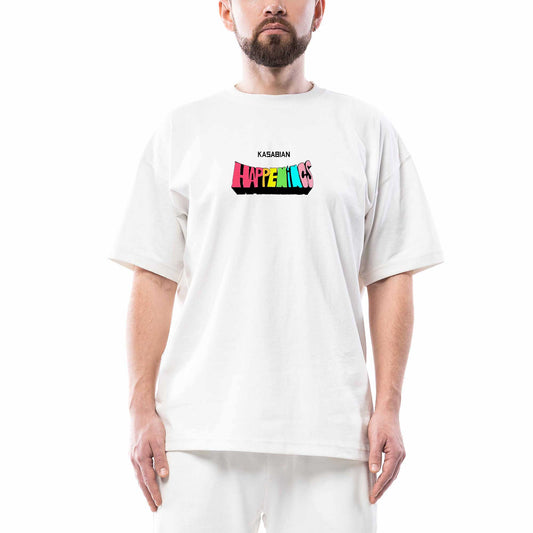Kasabian Happenings Beyaz Oversize Tişört