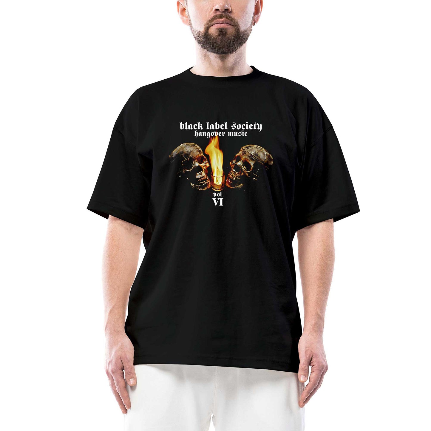 Black Label Society Hangover Music Siyah Oversize Tişört