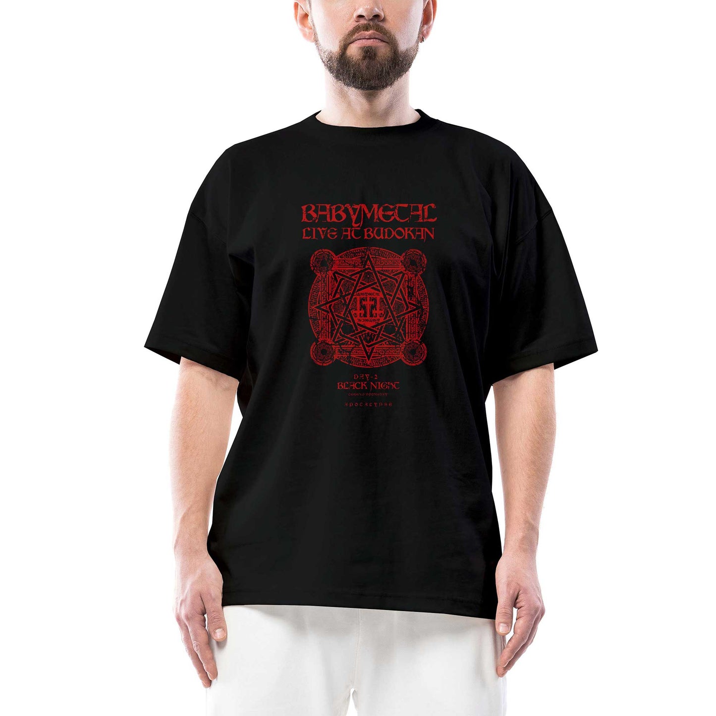 Babymetal Live At Budokan Siyah Oversize Tişört
