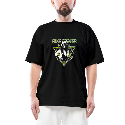 Alice Cooper Welcome To My Nightmare Siyah Oversize Tişört