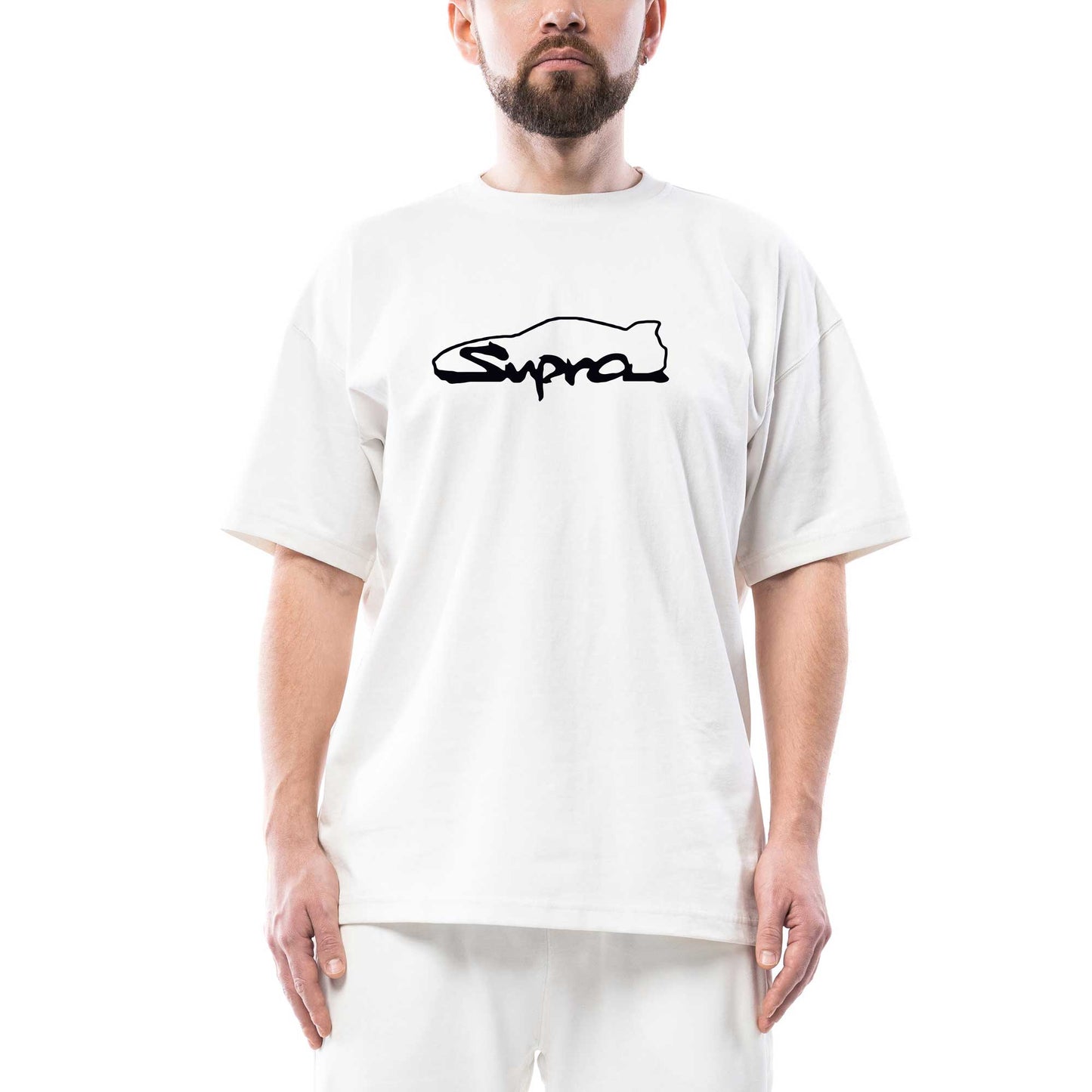 Supra Icon Oversize Beyaz Tişört