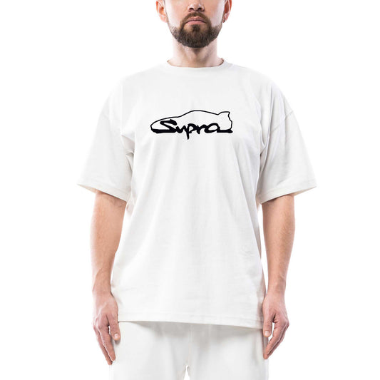 Supra Icon Oversize Beyaz Tişört