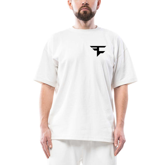 Faze Clan Red Oversize Beyaz Tişört