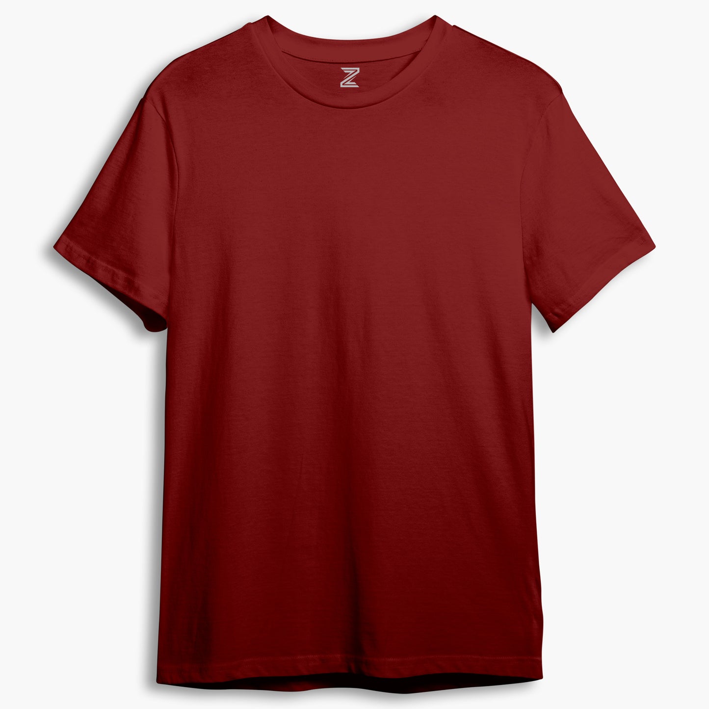 Baskısız Kırmızı Renkli Tişört