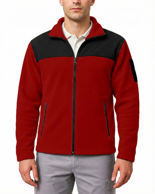 Softshell Polar Baskısız Kırmızı Toptan