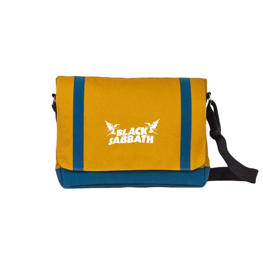 Black Sabbath Sarı Renk Postacı Çantası