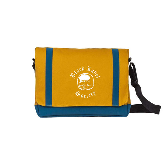 Black Label Society Sarı Renk Postacı Çantası