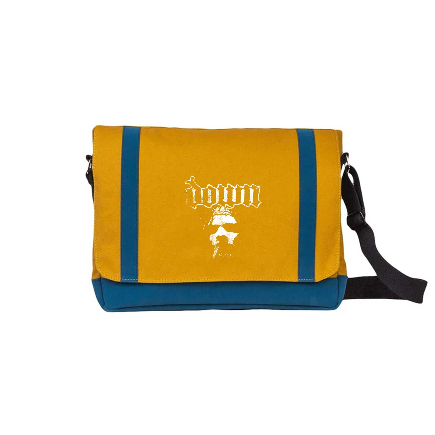 Down Jesus Face Sarı Renk Postacı Çantası