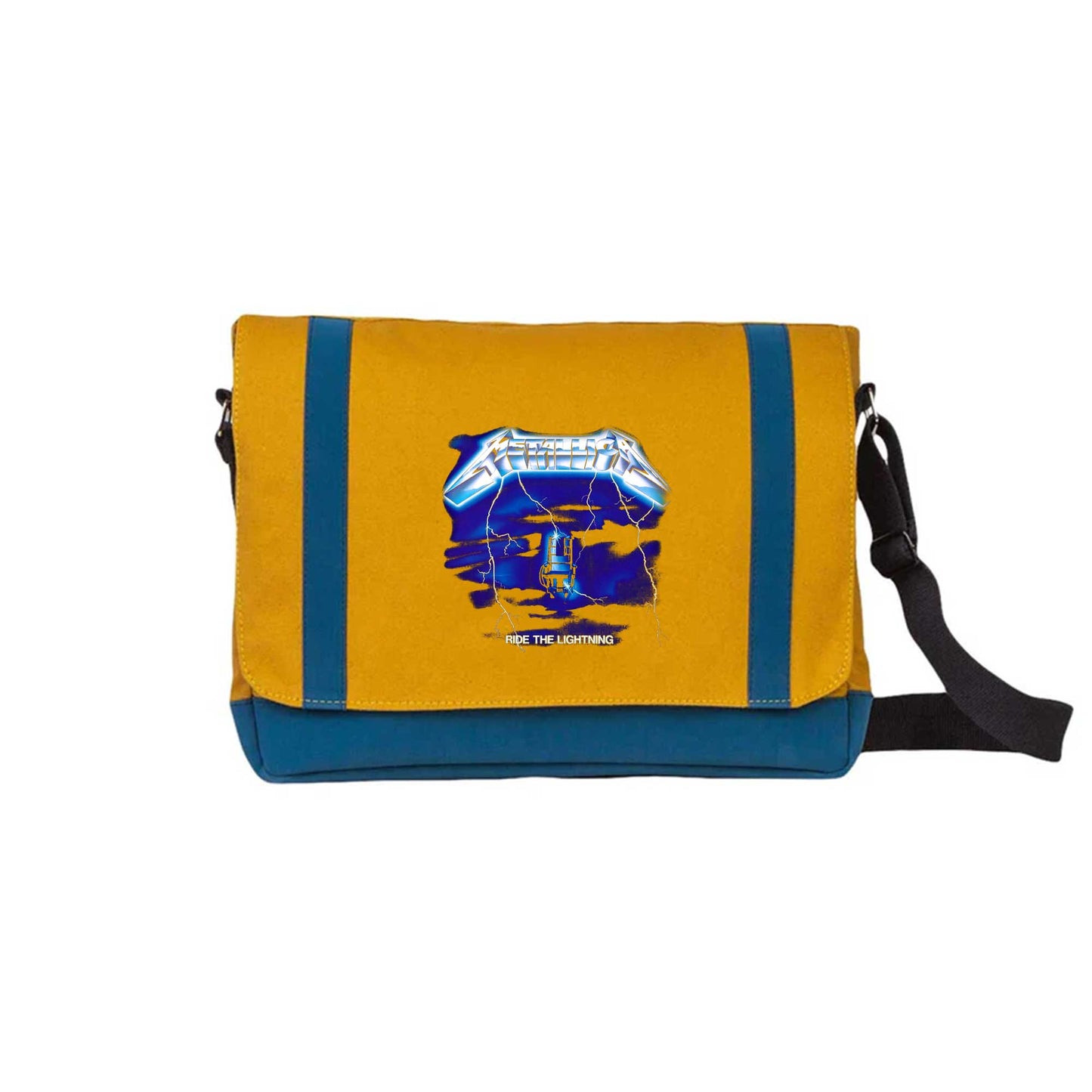 Metallica Ride The Light Sarı Renk Postacı Çantası
