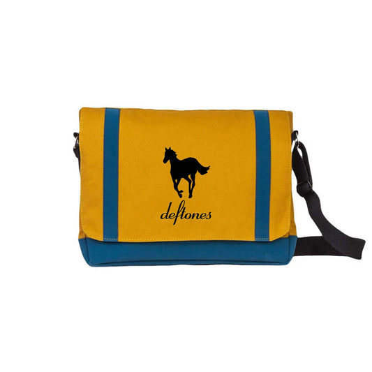 Deftones Pony Sarı Renk Postacı Çantası