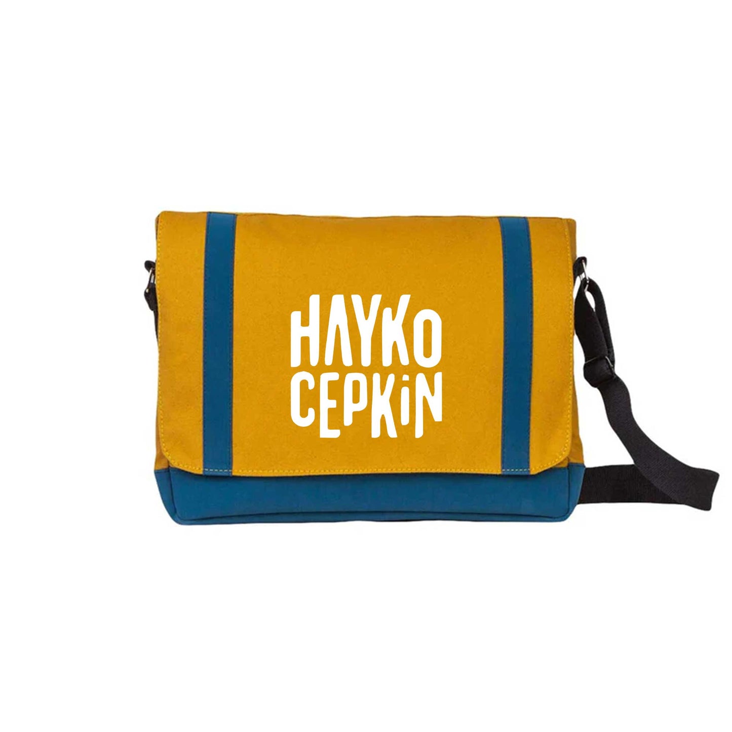 Hayko Cepkin Text Sarı Renk Postacı Çantası