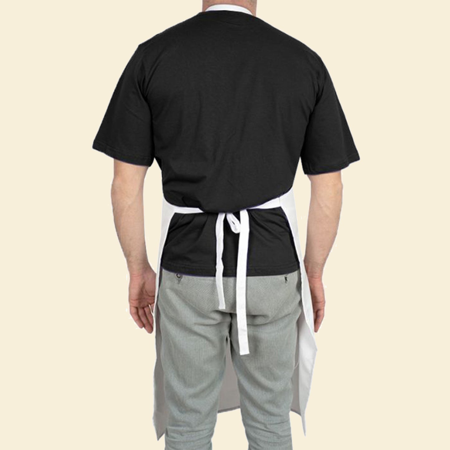 Mutfak Önlüğü Ayarlanabilir Beyaz Renk