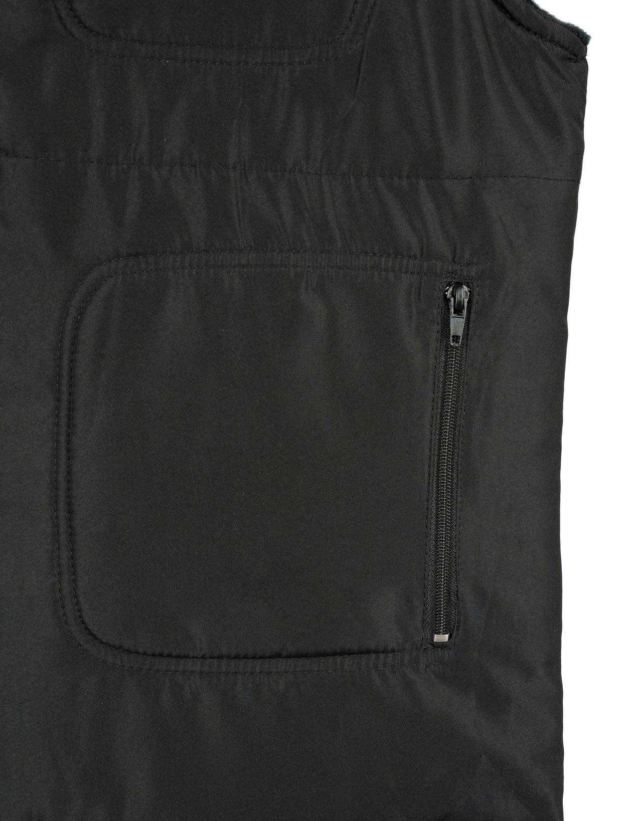 Yelek Baskısız İçi Polarlı Siyah Renk