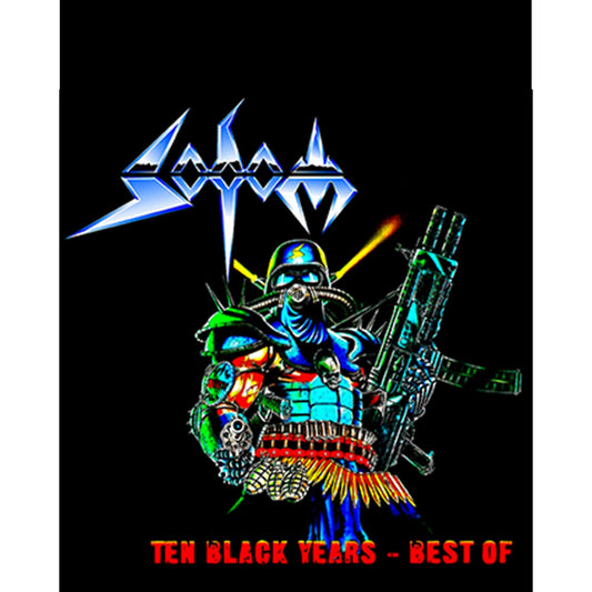 Sodom Ten Black Years Büyük Sırt Patch Yama