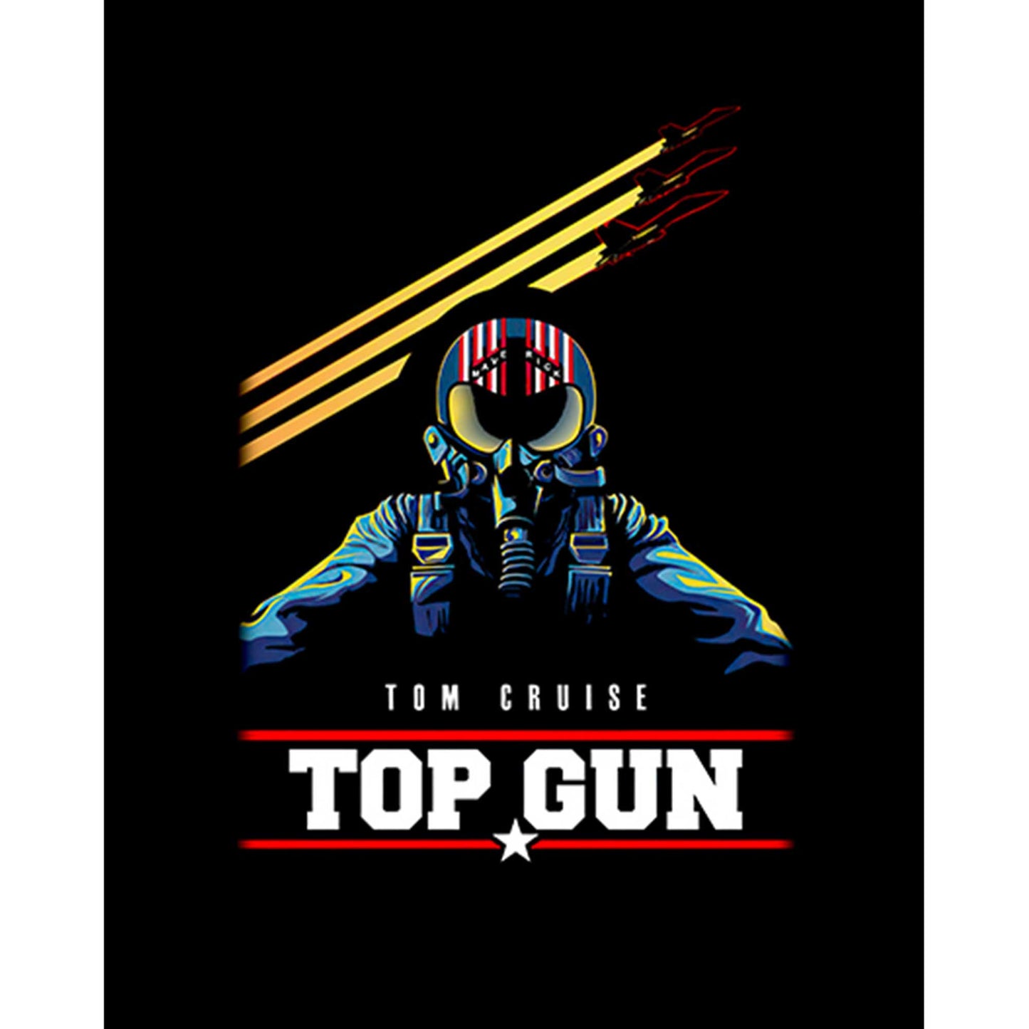 Top Gun Tom Cruise Büyük Sırt Patch Yama