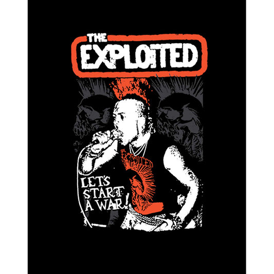 The Exploited on Stage Büyük Sırt Patch Yama