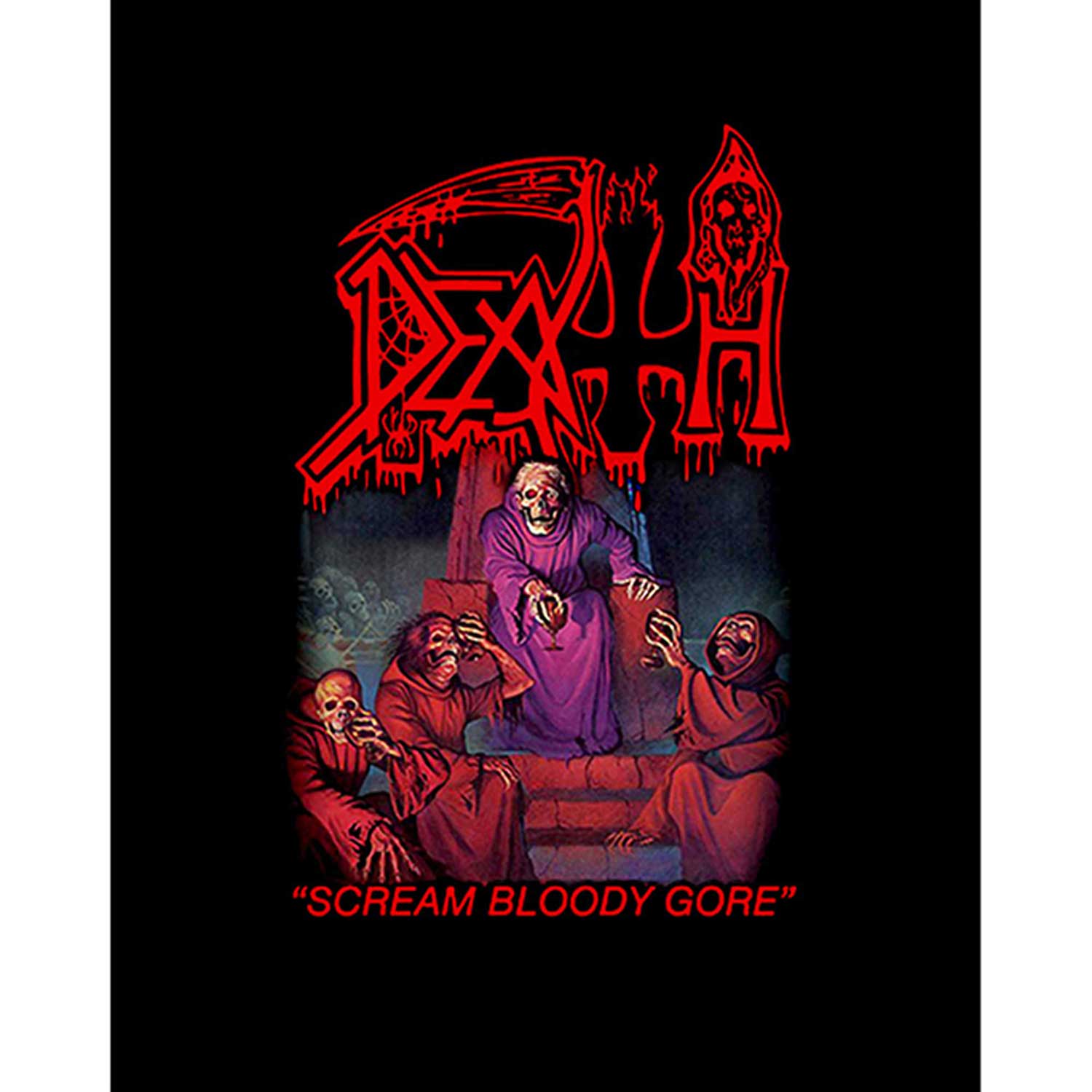 Death Scream Bloody Gore Büyük Sırt Patch Yama